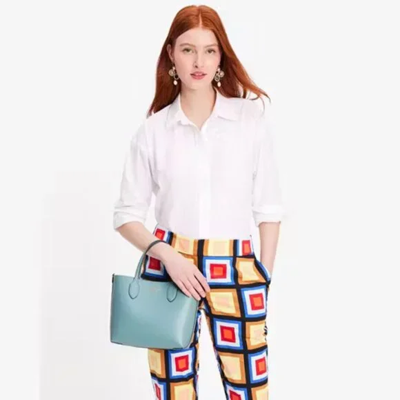 Kate Spade Bleecker Medium Crossbody Tote, Aegean Teal NWT! - Picture 4 of 11